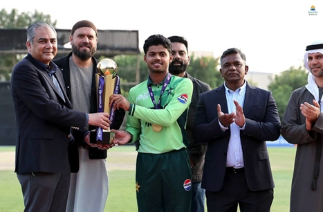 Pakistan U19 Asia Cup champions